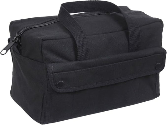 Rothco GI Style Mechanics Tool Bag, Heavy-Duty Canvas Tool Storage | 7.5 Liter Capacity, Heavyweight Canvas, Reinforced Bottom, Garage Storage