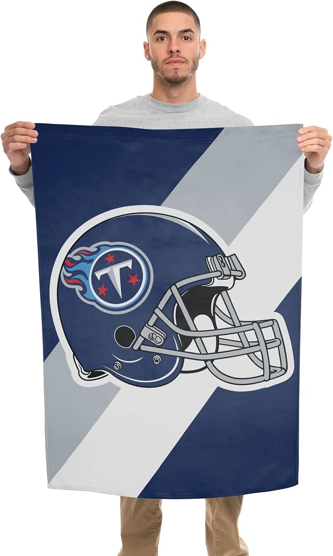 NFL Double Sided Team Logo Vertical Flag (40" x 28")
