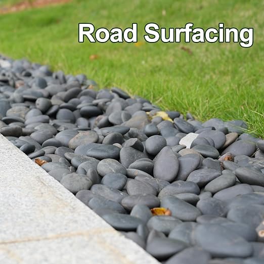 20 lbs Rocks for Outdoor Landscaping, 1"-2" Aquarium Rocks for Fish Tank, Natural Decorative Garden Stone for Plants, Flower Pots, Vase, Walkways, Yard