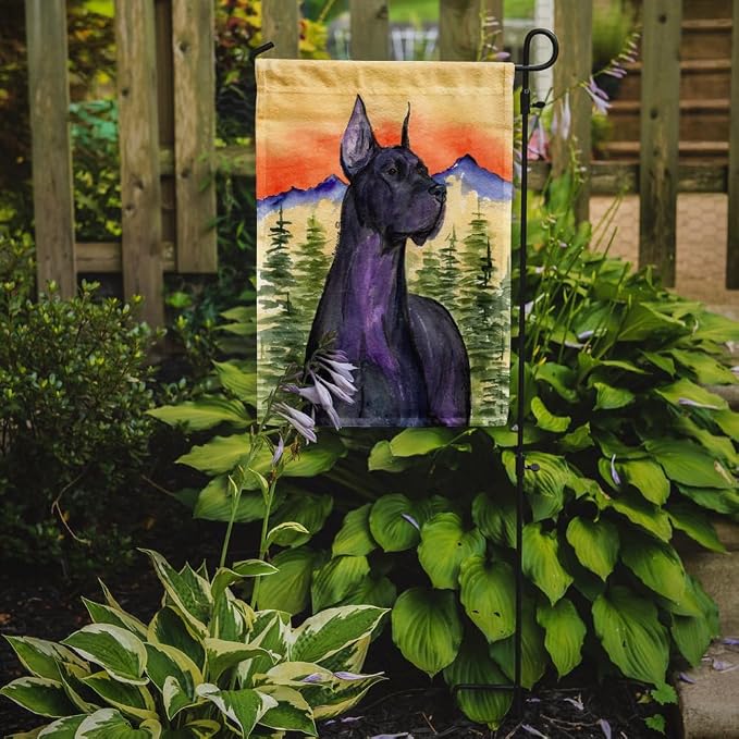 Caroline's Treasures SS8642GF Great Dane Garden Flag Mailbox Flag Decorative Yard Flag Banner Outside Patio Artwork Yard Flower Beds, Garden Size, Multicolor