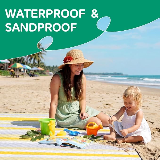 Waterproof Beach Blanket Picnic Outdoor Camping Mat Rug Women Coworker Work Besties Cool Funny Gifts Colleague Manager Supervisor Boss Executive Assistant Inter Farewell Leaving Holiday Appreciation