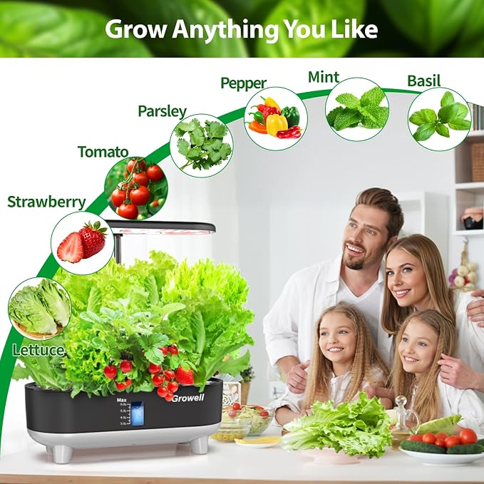 54 Pods Hydroponics Growing System Kit & 280 Pcs Hydroponic Pods Kit
