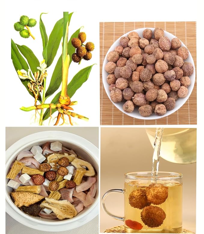 ChunshaCardamom (Yang Chun Sha) - 春砂仁3.52oz/100gPure Natural Chinese Herbal Medicine- Chunshan Cardamom - Dried Whole Herbal Spice for Tea, Cooking (Villous Amomum Fruit)