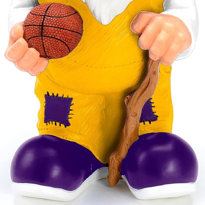 FOCO Unisex-Adult NBA Team Logo Outdoor Garden Gnomes