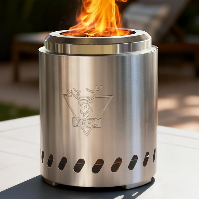 YEFU portable tabletop fire pit