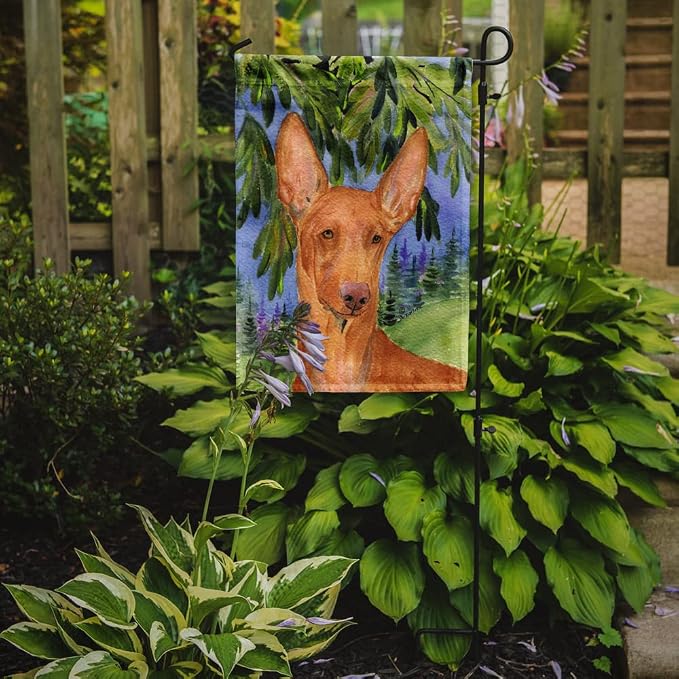 Caroline's Treasures SS8268GF Pharoh Hound Garden Flag Mailbox Flag Decorative Yard Flag Banner Outside Patio Artwork Yard Flower Beds, Garden Size, Multicolor