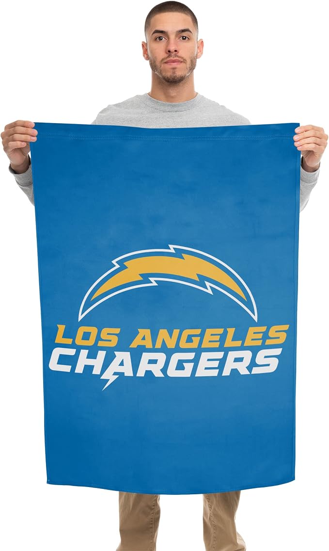 NFL Double Sided Team Logo Vertical Flag (40" x 28")