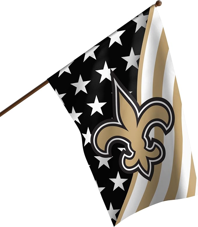 NFL Double Sided Team Logo Vertical Flag (40" x 28")