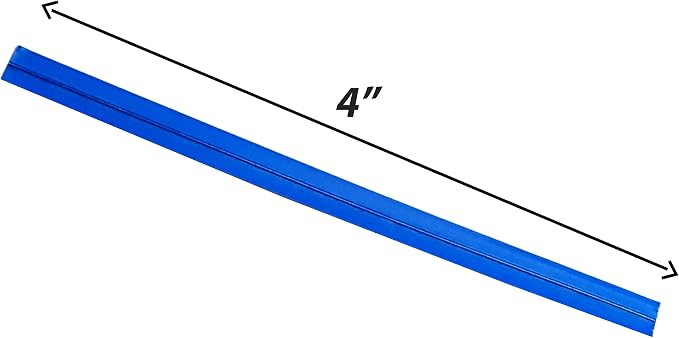 4" Length 5000 Twist Ties, Plastic Coated, No Rip, Paper Ties Cello General Use, Ideal Party Favor Treat Bags, Small Orders Packaging (5000 Blue Twist Ties)