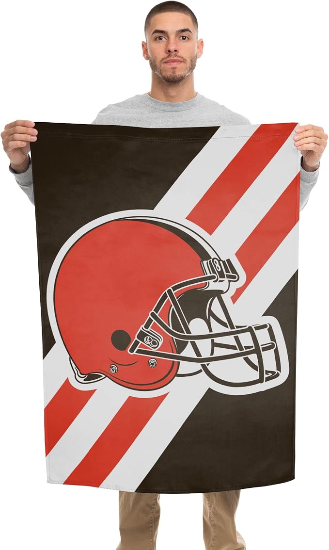 NFL Double Sided Team Logo Vertical Flag (40" x 28")