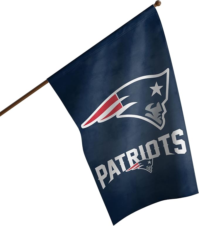NFL Double Sided Team Logo Vertical Flag (40" x 28")