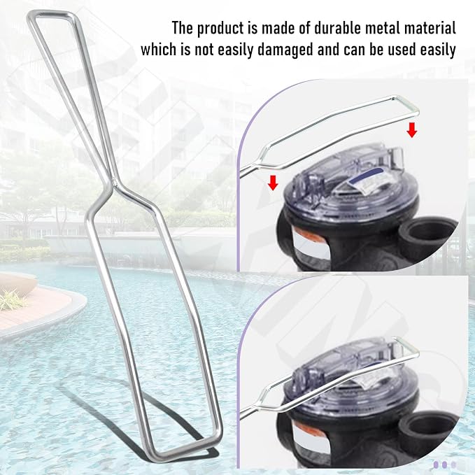 Pool Pump Lid Removal Wrench Tool 110 for Swimqu-IP & Hayward Strainer | Strainer Pump Lid Removing Tool - 14'' X 2.7'' X 0.5'' Compatible with American Products Strainer Replacement - U79-11