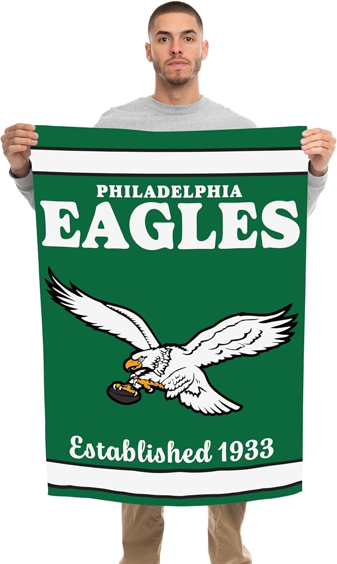 NFL Double Sided Team Logo Vertical Flag (40" x 28")
