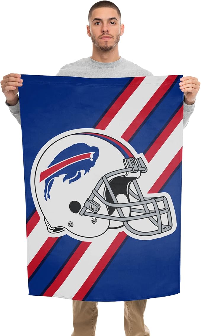 NFL Double Sided Team Logo Vertical Flag (40" x 28")