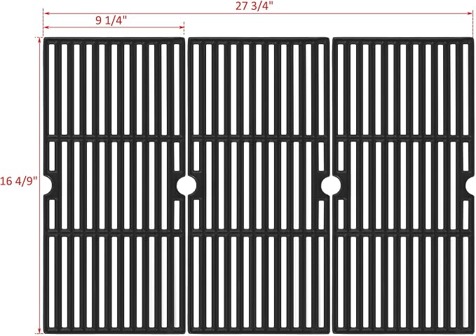 DGH474CRP DGF493BNP Grill Grates Replacement Parts for Dyna Glo Grill Parts DGB495SDP-D Kenmore Grill Grates Parts 146.23678310 Backyard Grill Replacement Parts BY13-101-001-12 Cooking Grates Parts