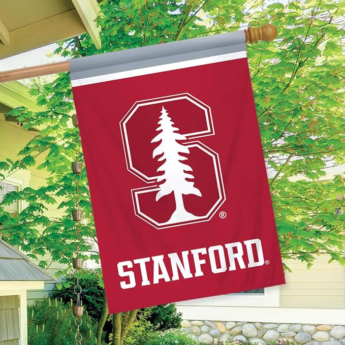 Briarwood Lane House Flag 40x28 For Outdoor Stanford Cardinal NCAA Licensed House Flag