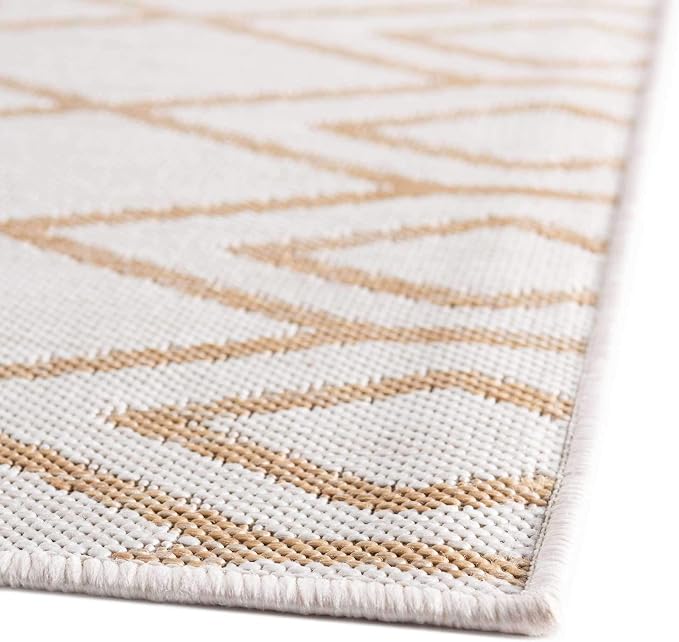 Jill Zarin Outdoor Collection Area Rug - Turks and Caicos (2' 2" x 3' 1" Rectangle Beige/Brown)
