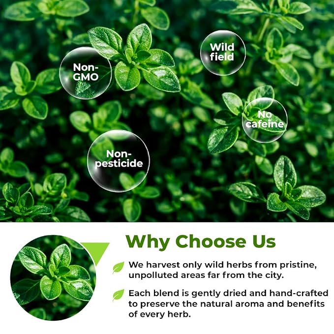 4 oz. Thyme Herbal Tea (Thymus Vulgaris) - 113g Dried Thyme Leaves Herb Tea Hierba De Tomillo