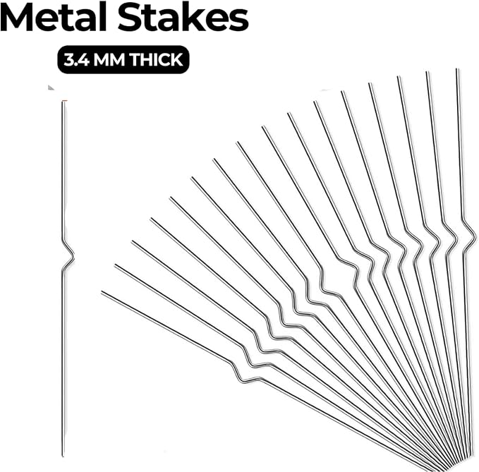 Cold Beer & Sodas - Ready to Grab! Yard Sign by DC | 24"x18" Double Sided Conv. Store Garden Sign with 13” Metal Stakes | Outdoor Signs Waterproof for Lawn, Patio, Sidewalk & House | Set of 2
