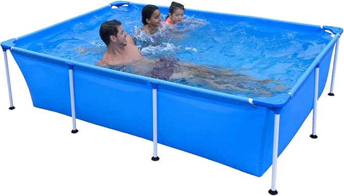 Avenli Rectangular Removable Swimming Pool 258 x 179 x 55 cm