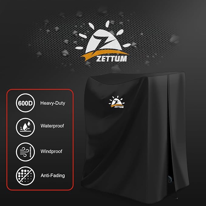 Zettum Treadmill Cover - 600D Treadmill Dust Cover Waterproof, Gym Equipment Running Machine Covers with Windproof Drawstring, Exercise Workout Equipment Protective for Home Indoor Outdoor