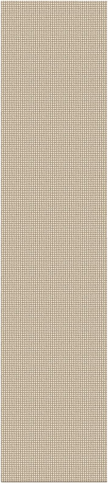KOZYFLY Cotton Runners for Hallway 3x9, Wide Washable Runner Rug, Woven Non Slip Kitchen Runner, Braided Entryway Rug, Floor Carpet for Foyer, Bedroom, Hall, Ivory/Camel/Brown