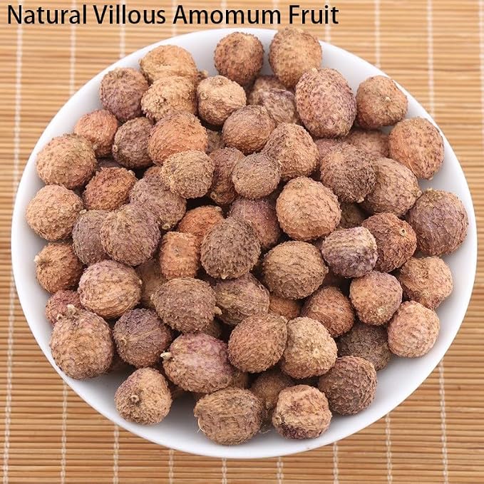 ChunshaCardamom (Yang Chun Sha) - 春砂仁3.52oz/100gPure Natural Chinese Herbal Medicine- Chunshan Cardamom - Dried Whole Herbal Spice for Tea, Cooking (Villous Amomum Fruit)