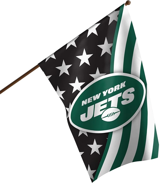 NFL Double Sided Team Logo Vertical Flag (40" x 28")