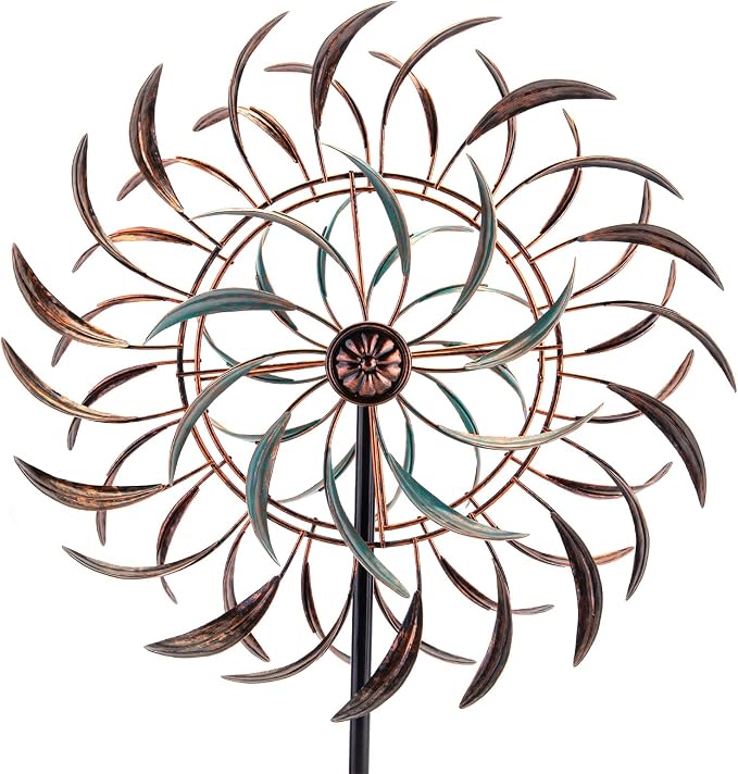 Stargarden Wind Spinners Outdoor, Metal Large Wind Sculptures | 360 Degrees Kinetic Wind Sculptures& Spinners Yard Art Outdoor Garden Decor