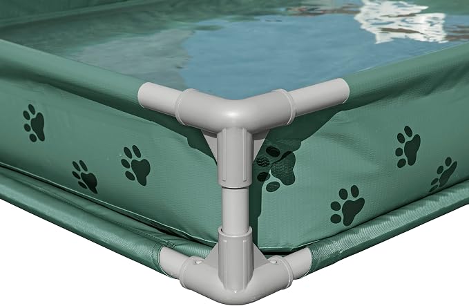 40 x 29 x 8 inch/1m x 74cm x 20cm Fetchin Fun Pet Play Pool and Raised Bed
