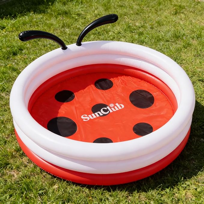 Kids Inflatable Swimming Pool 47", ASTM Certified Splash Pool for Children 3+, Outdoor Water Play Pool with Drain Plug for Summer