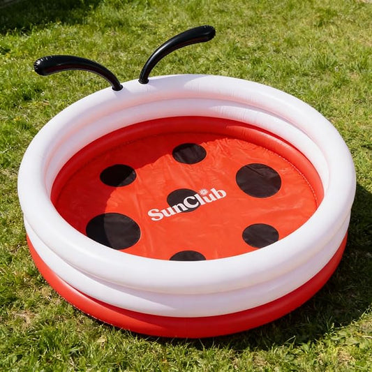 Kids Inflatable Swimming Pool 47", ASTM Certified Splash Pool for Children 3+, Outdoor Water Play Pool with Drain Plug for Summer