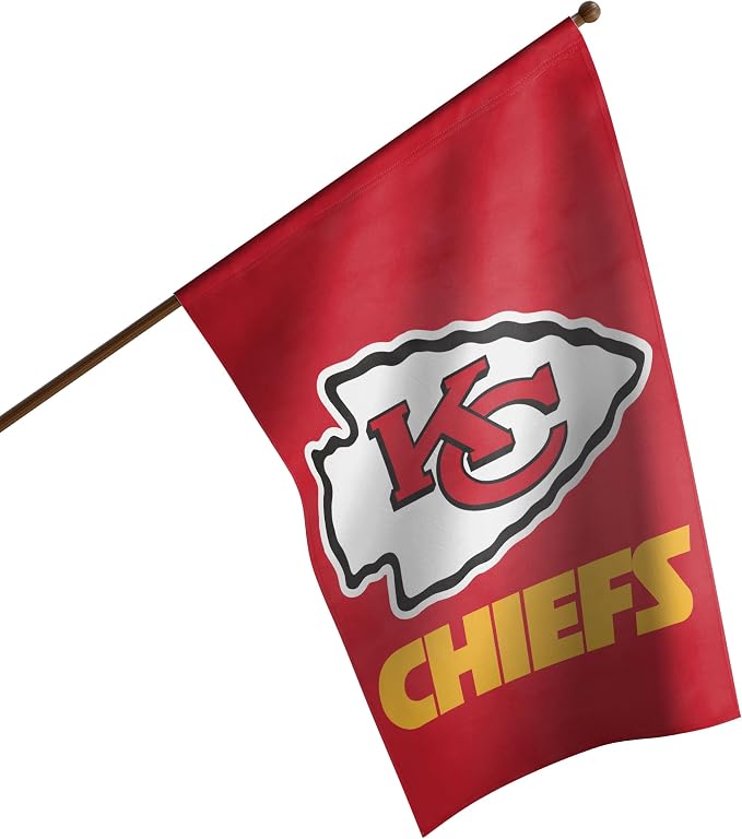 NFL Double Sided Team Logo Vertical Flag (40" x 28")