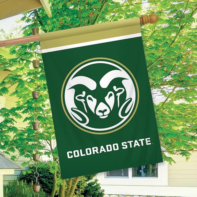 Colorado State NCAA House Flag 28" x 40" Briarwood Lane