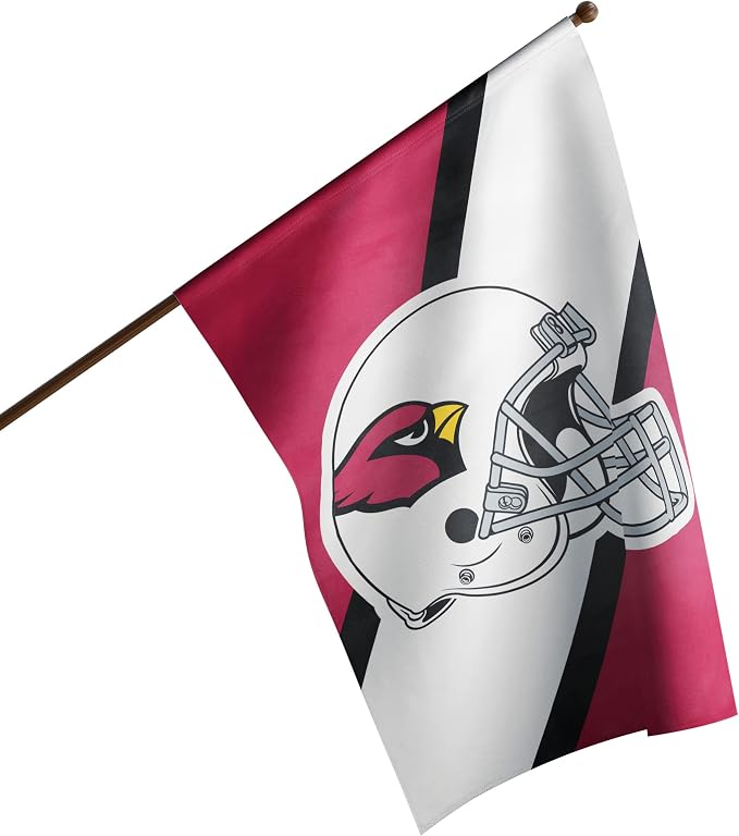 NFL Double Sided Team Logo Vertical Flag (40" x 28")