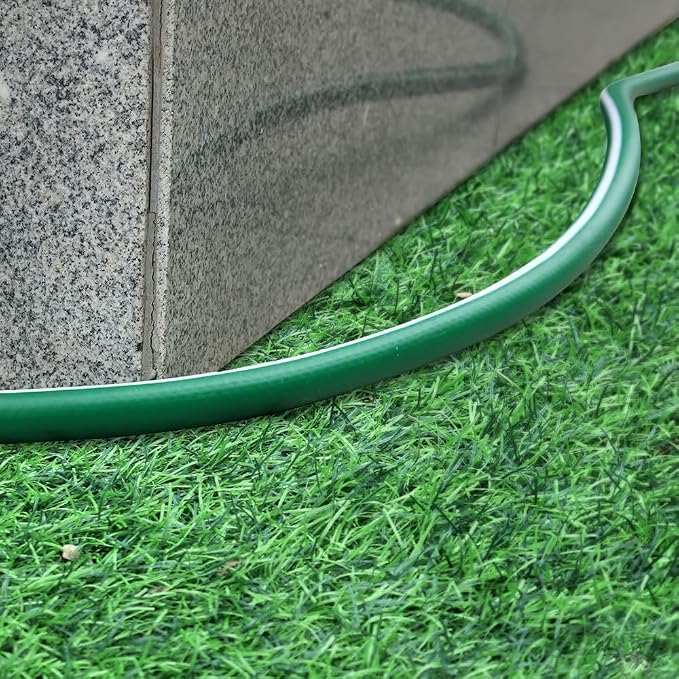 Short Garden Hose 8 ft – Hybird Water Hose Leader - Small Hose Extension, Lightweight Hose Extender for Lawn Watering, Car Washing - Burst 500 Psi (Green, 8 FT)