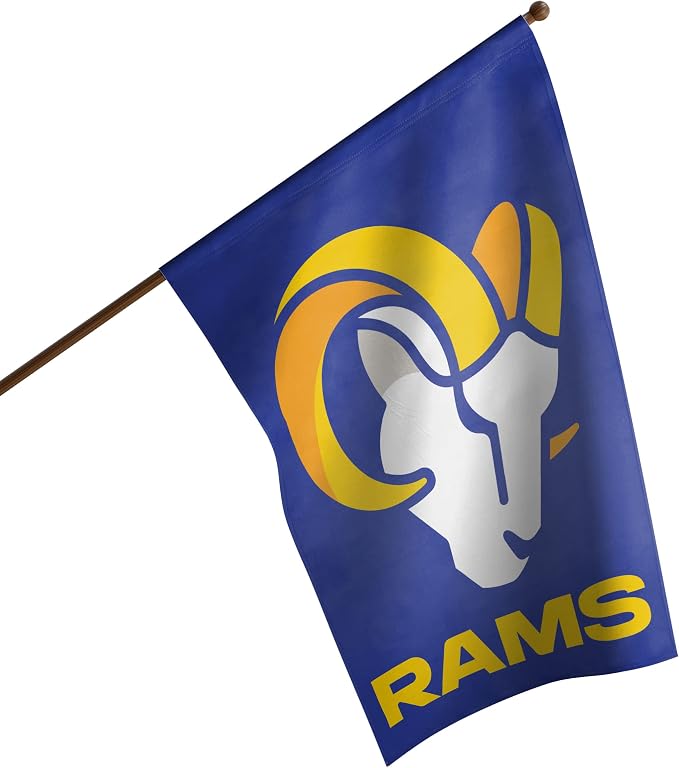 NFL Double Sided Team Logo Vertical Flag (40" x 28")