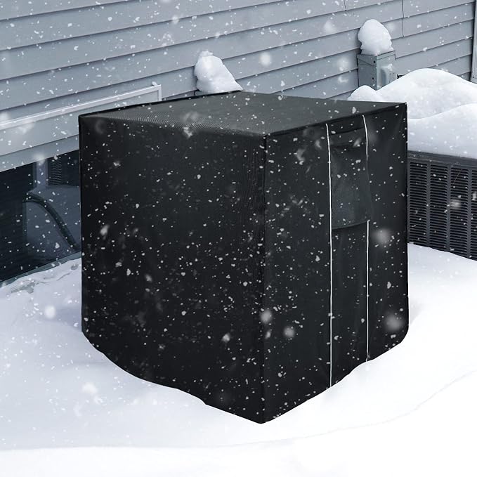 FORSPARK Air Conditional Cover for Outside Units AC Cover for Outdoor Central Durable Waterproof-Fits up to 28 × 28 × 30 inches