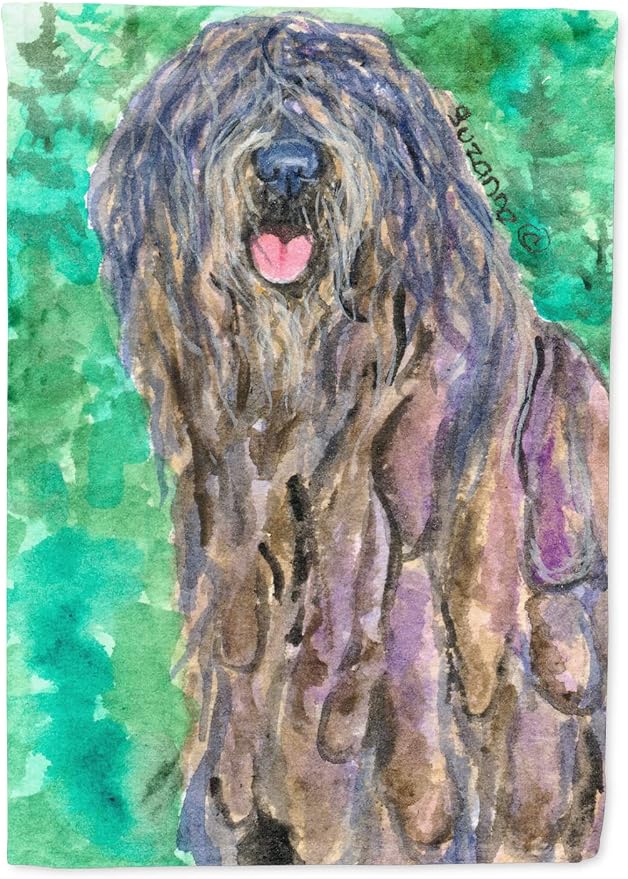 Caroline's Treasures SS1048GF Bergamasco Sheepdog Garden Flag Mailbox Flag Decorative Yard Flag Banner Outside Patio Artwork Yard Flower Beds, Garden Size, Multicolor