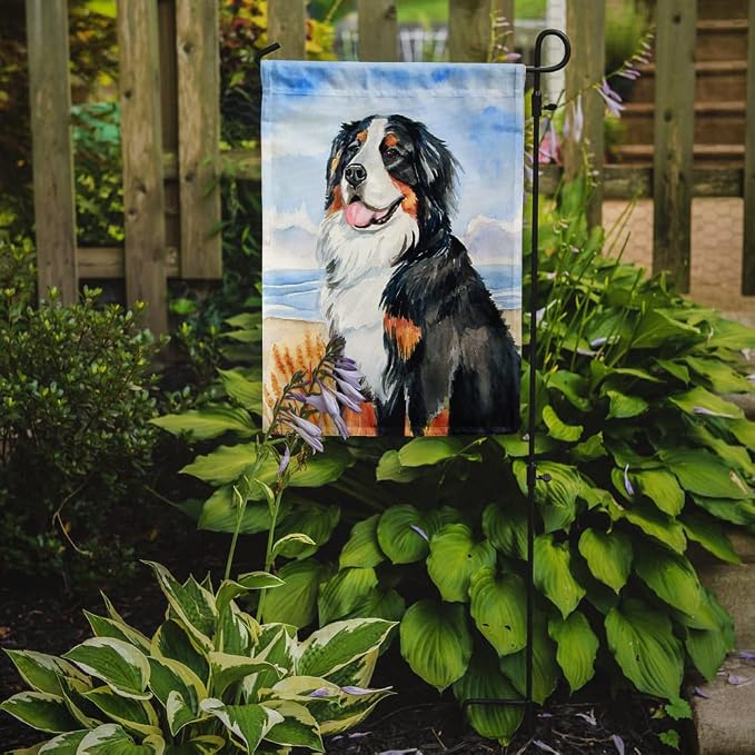 Caroline's Treasures SS8017GF Staffie Garden Flag Mailbox Flag Decorative Yard Flag Banner Outside Patio Artwork Yard Flower Beds, Garden Size, Multicolor