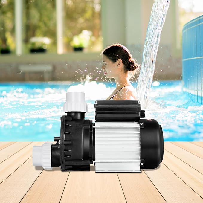 VEVOR Pool Spa Pump Above Ground 1/2 HP 110V Hot Tub 0.37KW Water Circulation Swimming Pool Pump