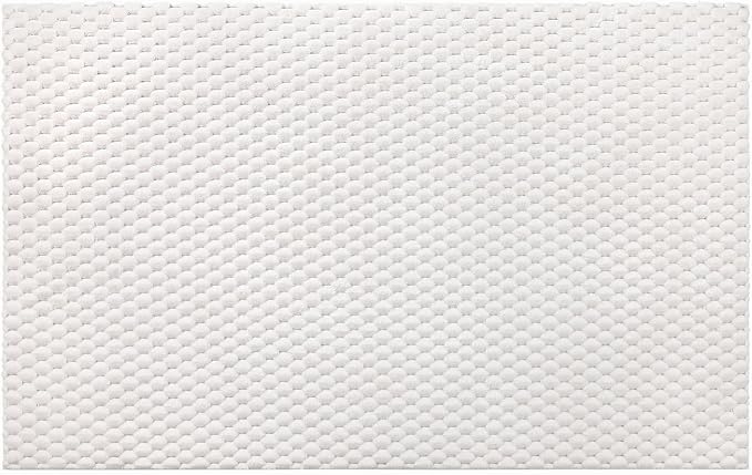 5x8 Area Rug for Living Room, White Washable 3D Bubble Bedroom Rug | Non Slip High Low Pile Hexagon Floor Mat for Dorm, Modern Soft Fluffy Carpet for Dining Room, Office and Nursery