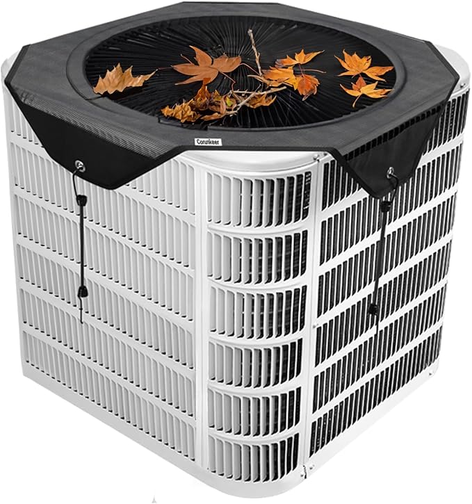 Air Conditioner Covers for Outside units, 32 x 32 Central Air conditioner Covers for Outside，Fits Most Central AC Units, Top Protection Defender Design（Mesh，32 x 32 ）