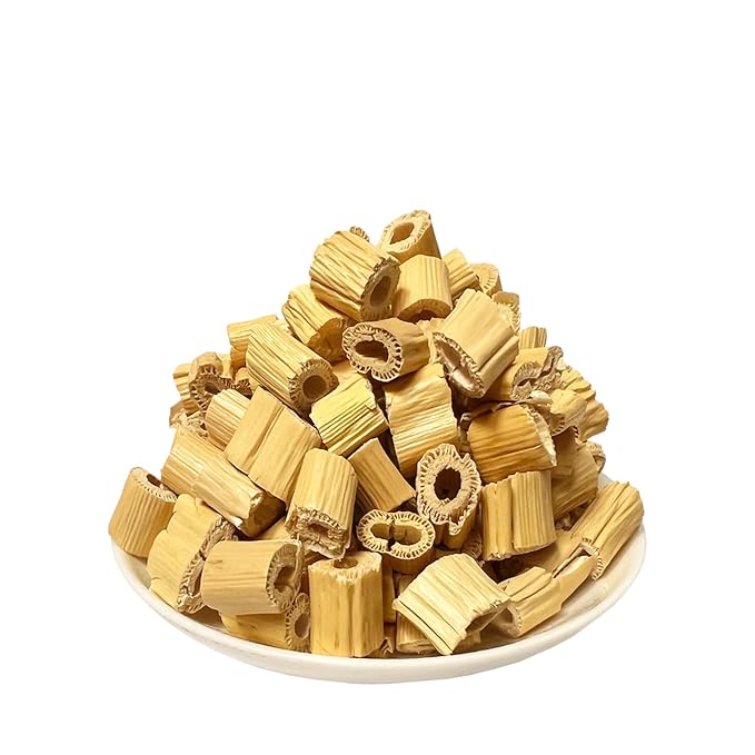 Dried Reed Rhizome- 7.05oz/200gPure Natural Chinese Herbal Medicine- Gan Lu Gen 干芦根 for Tea, Soup (Dried Phragmites Rhizome)