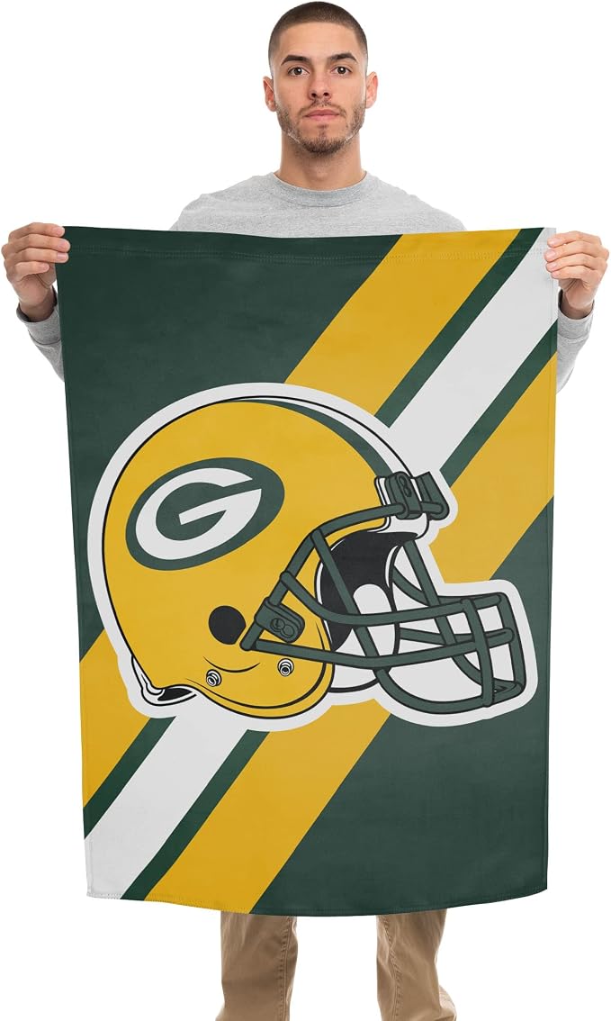 NFL Double Sided Team Logo Vertical Flag (40" x 28")