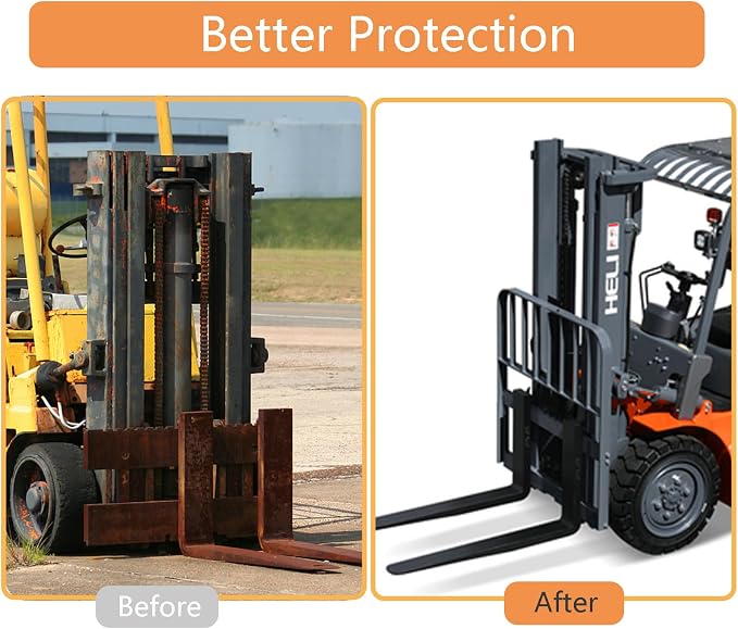 Forklift Protection Cover All Weather, Forklift Cover Waterproof 600D Fits All Forklifts Up to 8000Lb, Sun Rain Snow UV Zipper Door Windproof Buckle Organizer Bag