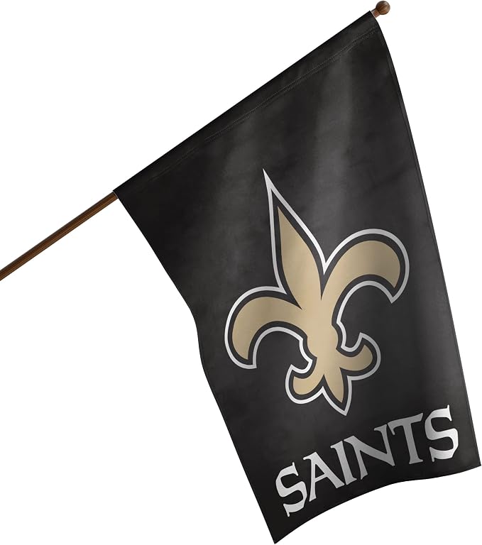 NFL Double Sided Team Logo Vertical Flag (40" x 28")