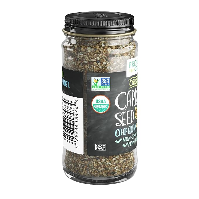 Frontier Natural Products Cardamom Seed, Og, Whole, 2.68-Ounce