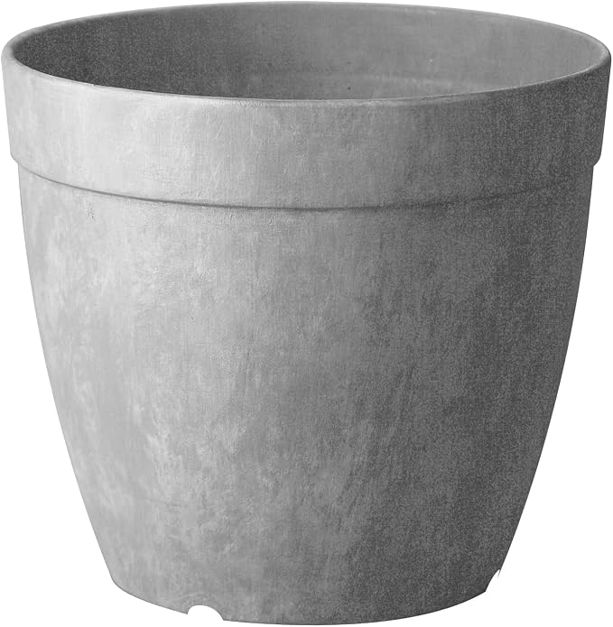 Root & Vessel Dolce Round Planter, Gray, 12"
