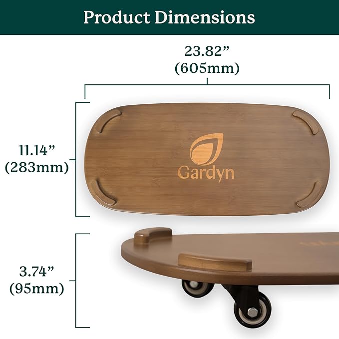 Gardyn Home Dolly - Mobile Rolling Cart for Hydroponics System | For hydroponics growing system kit & indoor garden tower, move systems while protecting floors from water & scratches